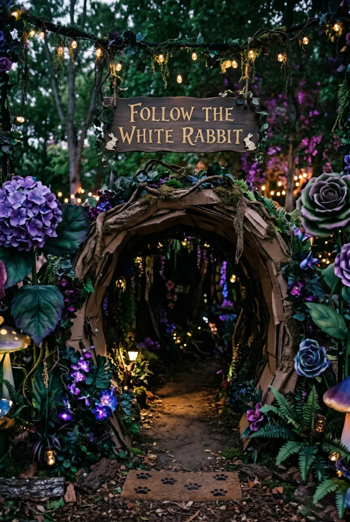1. Set the Scene With a Down the Rabbit Hole Entrance
