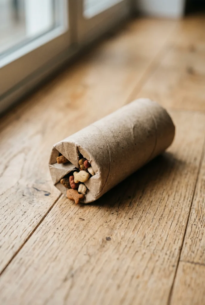 1. Toilet Paper Roll Puzzle Toy