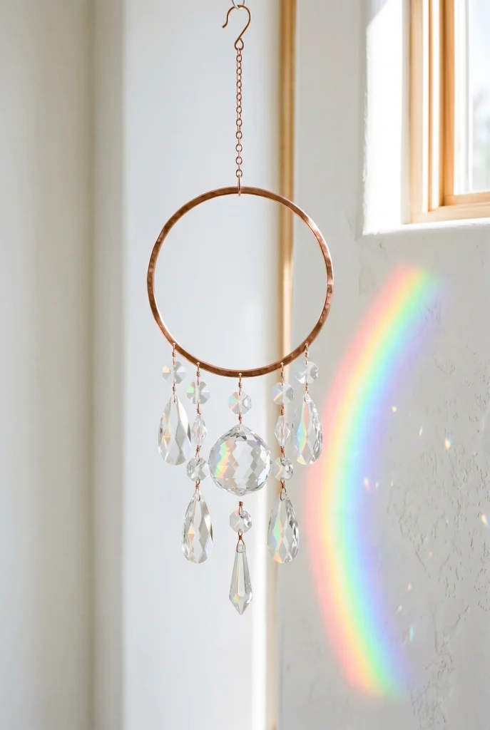 10. Crystal Prism Suncatcher