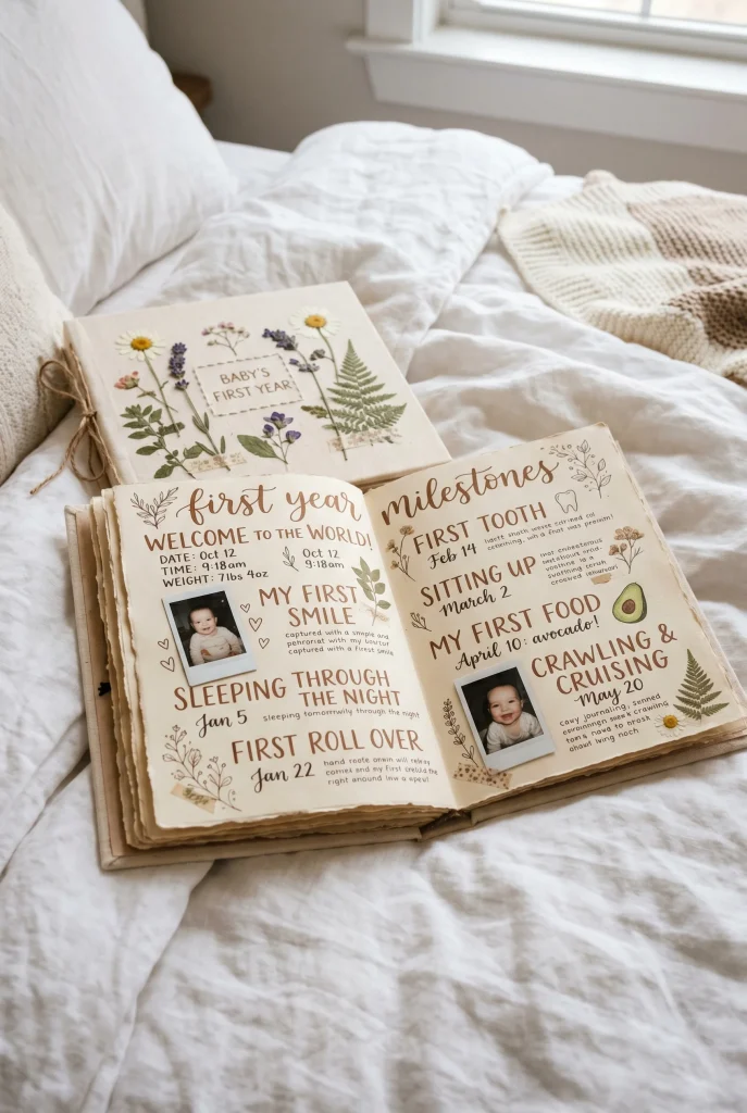 10. DIY Baby Book
