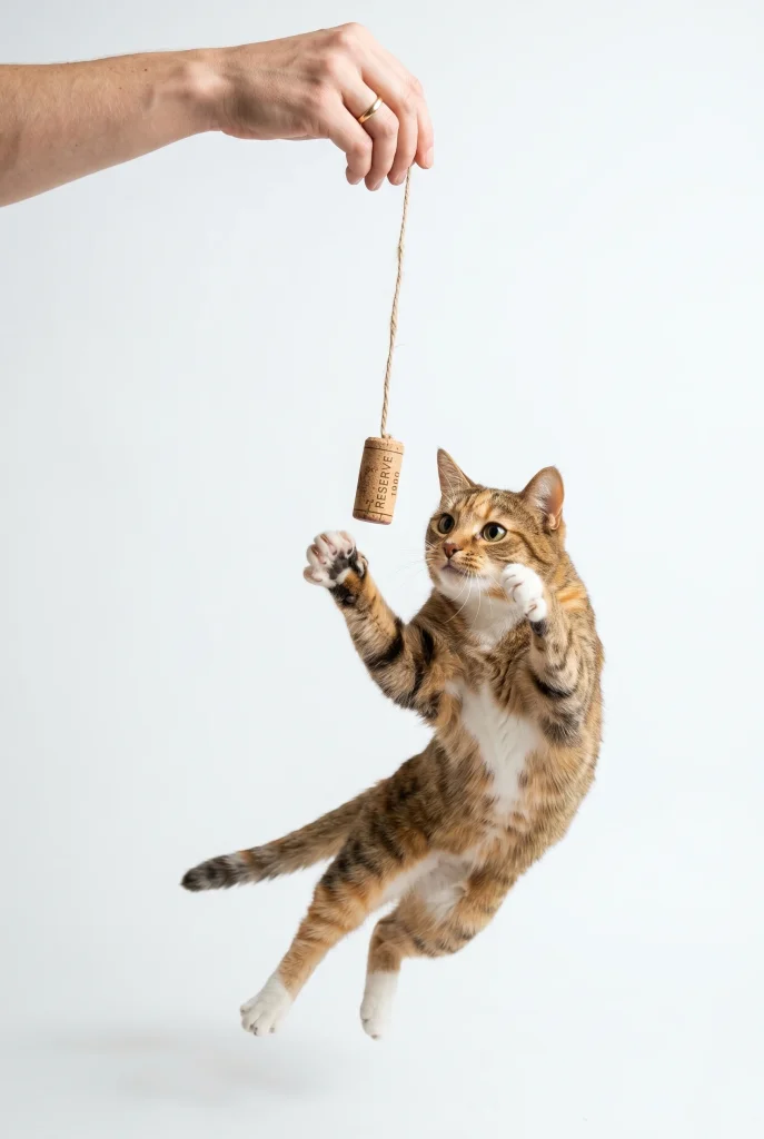 10. String and Cork Dangler