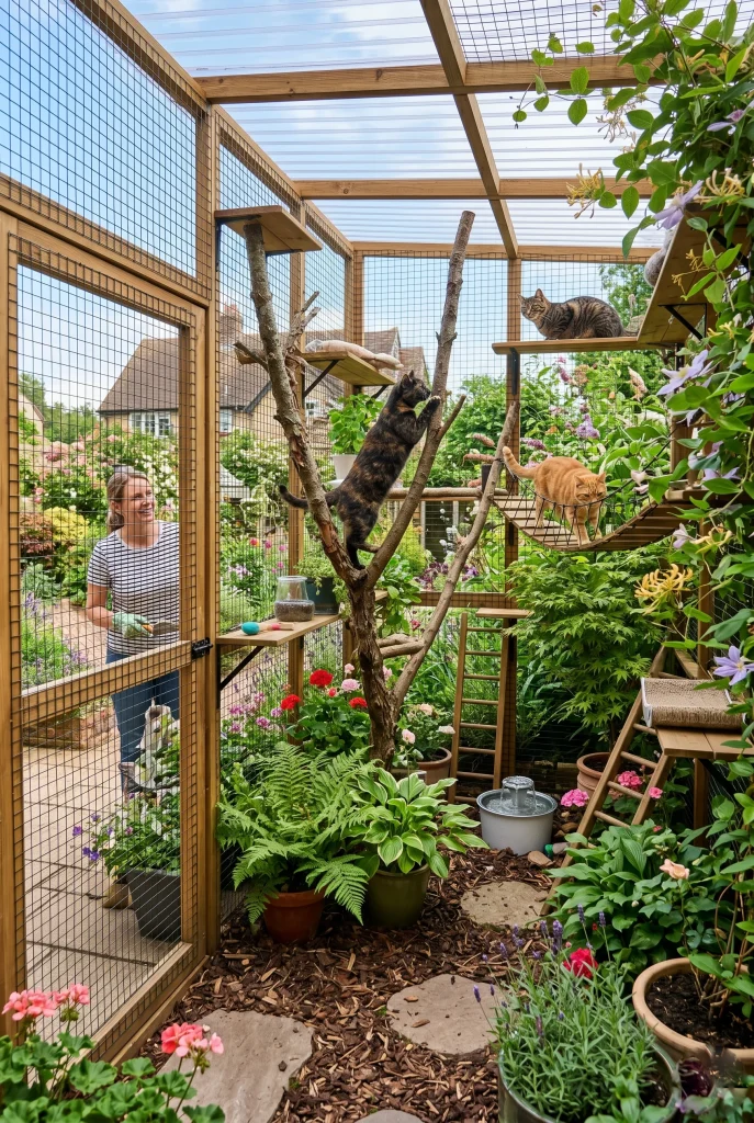 10. Walk In Garden Catio