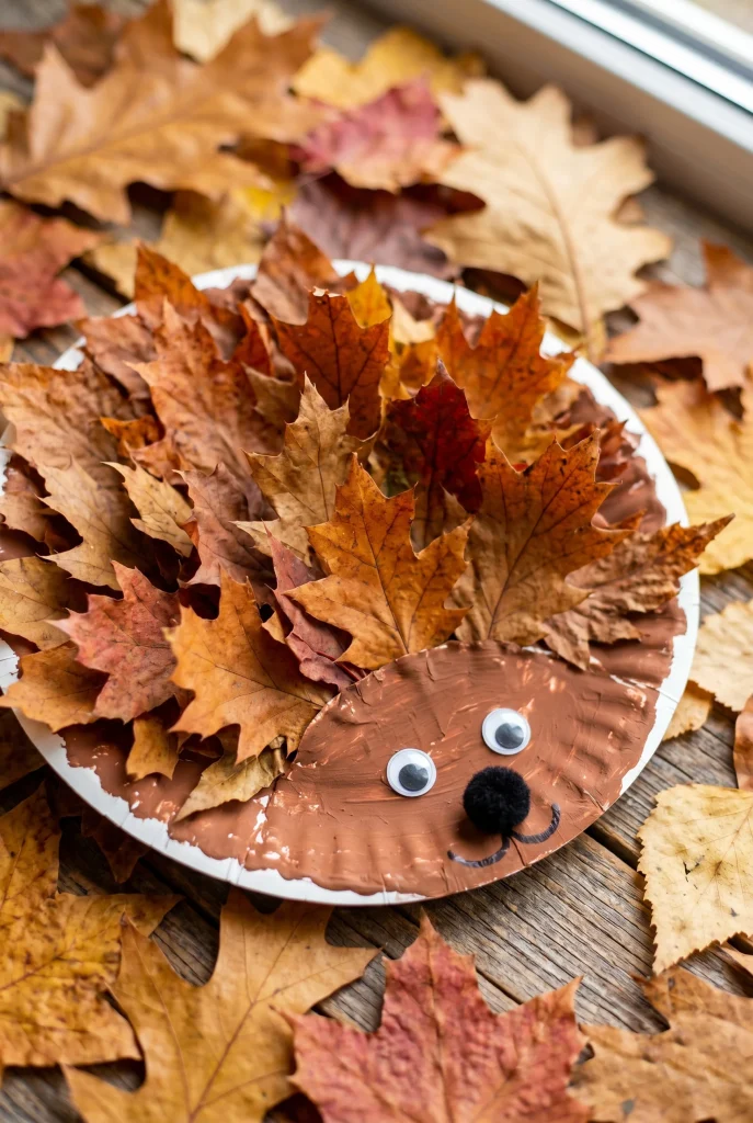 30 Fun Paper Plate Crafts Kids Will Absolutely Love Making 17 13. Paper Plate Hedgehog