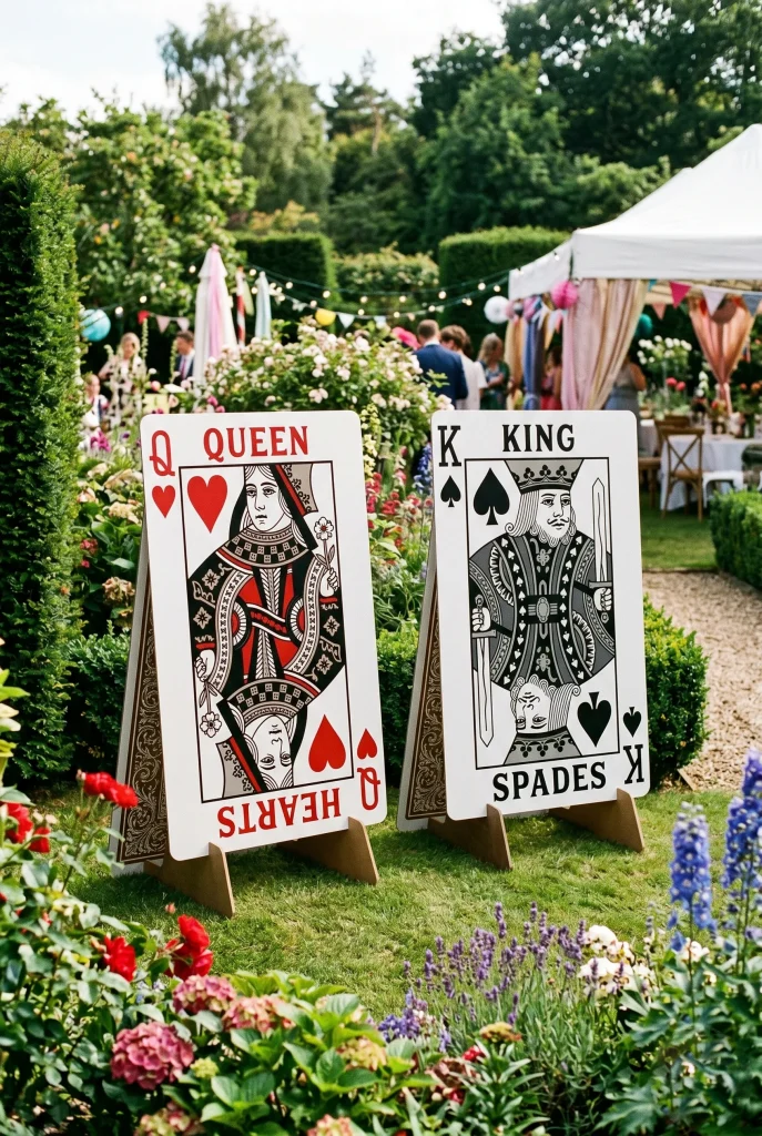 14. Print Giant Playing Card Standees