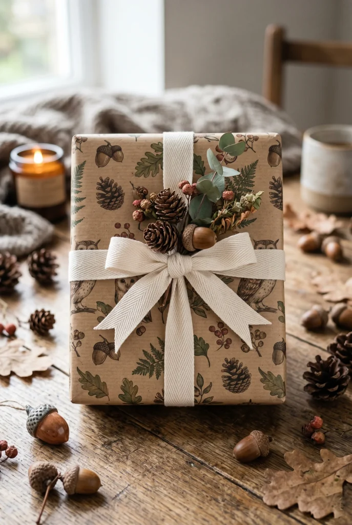 16. Woodland Theme Wrap
