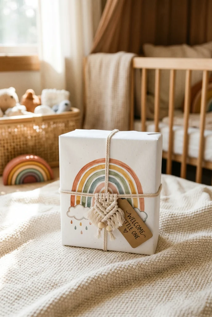 17. Boho Rainbow Wrap