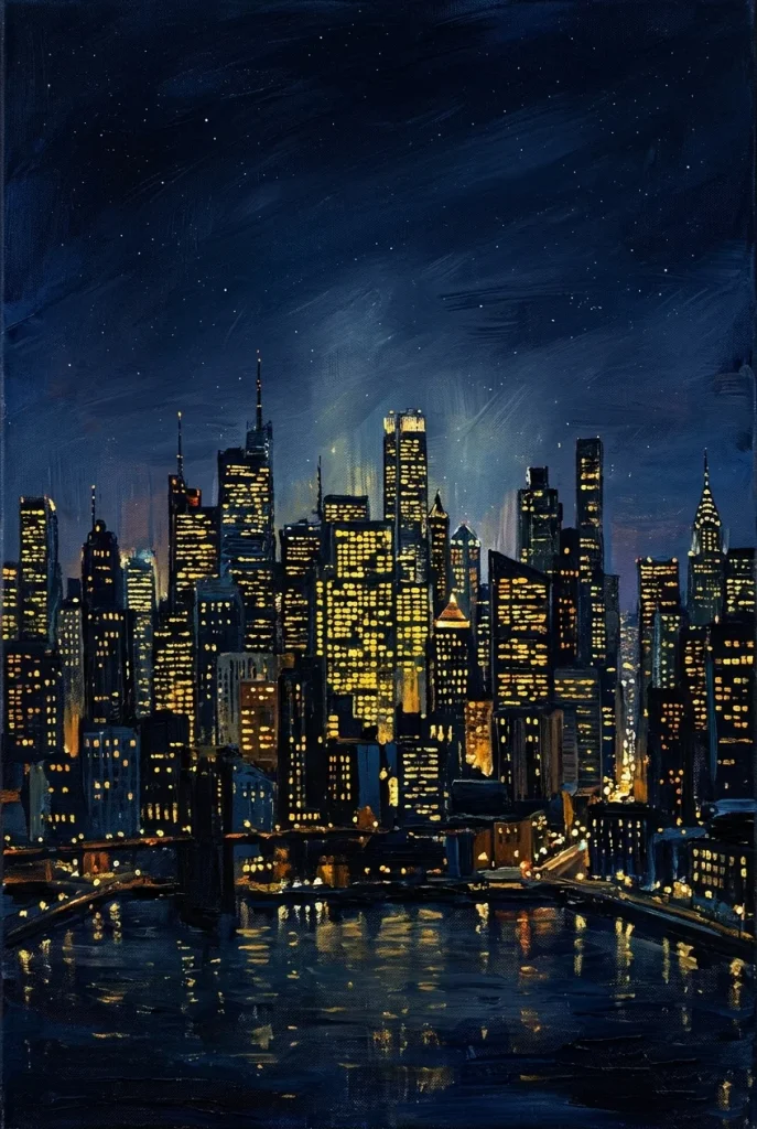 17. Cityscape at Night