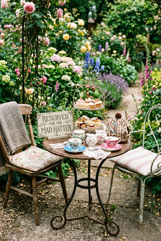 18. Create a Tea for Two Styled Seating Area