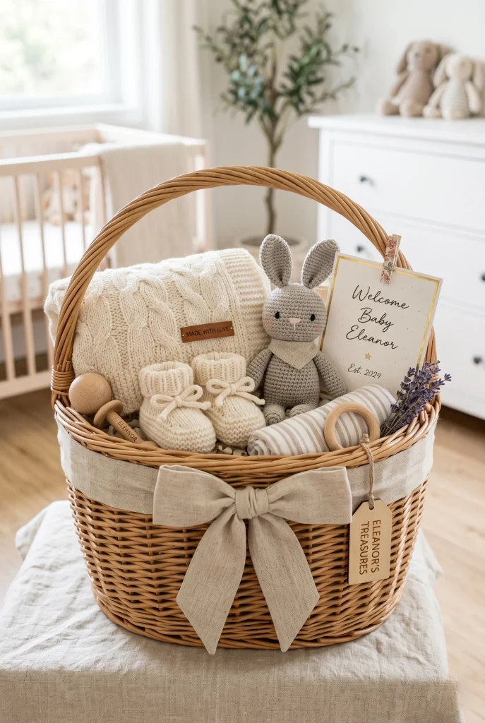 18. Personalized Baby Hamper
