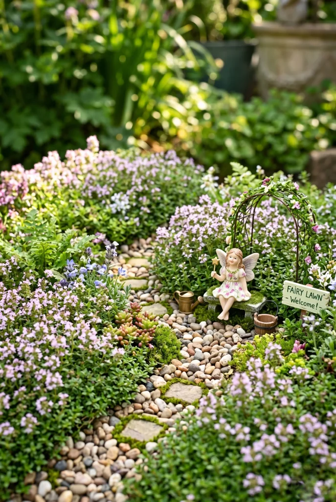 18. Plant Thyme as a Fairy Lawn