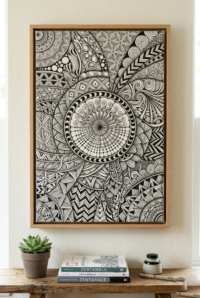 18. Zentangle Inspired Patterns