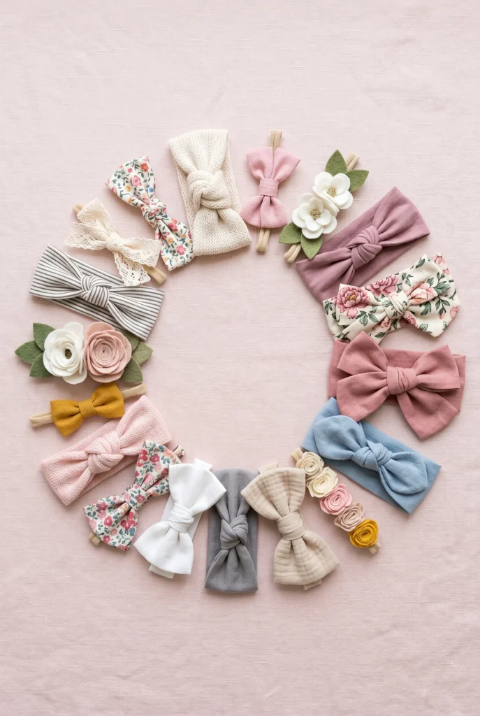 19. DIY Baby Headbands
