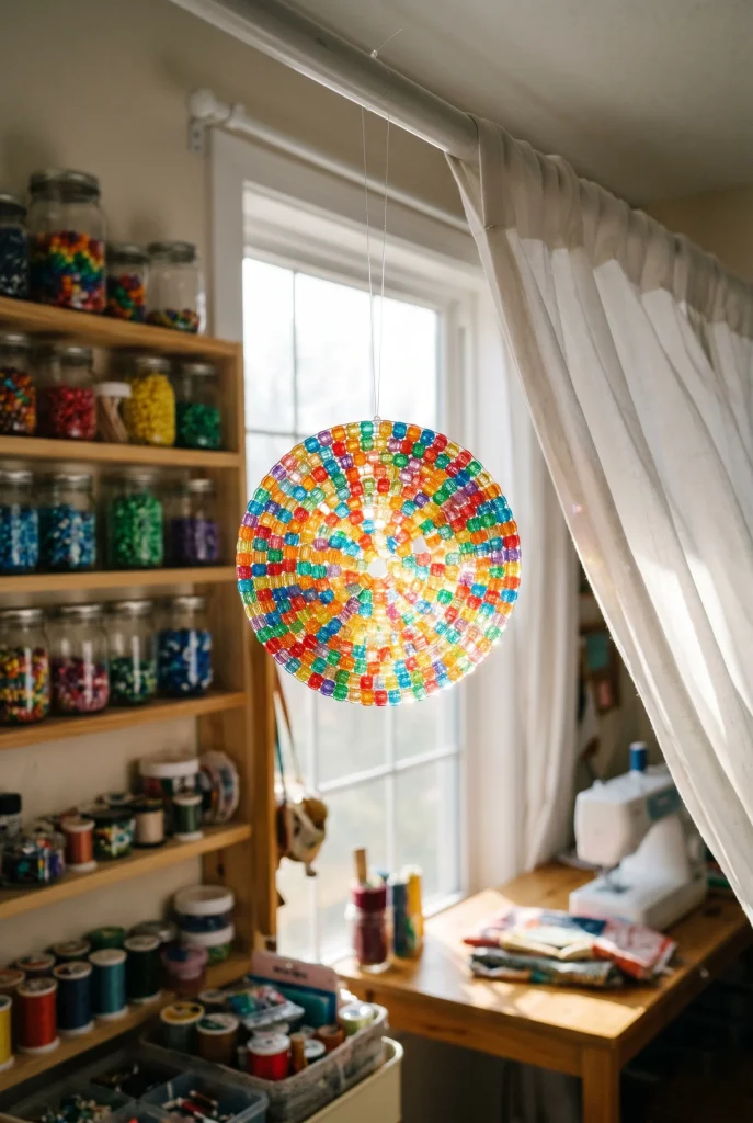 2. Melted Bead Suncatcher