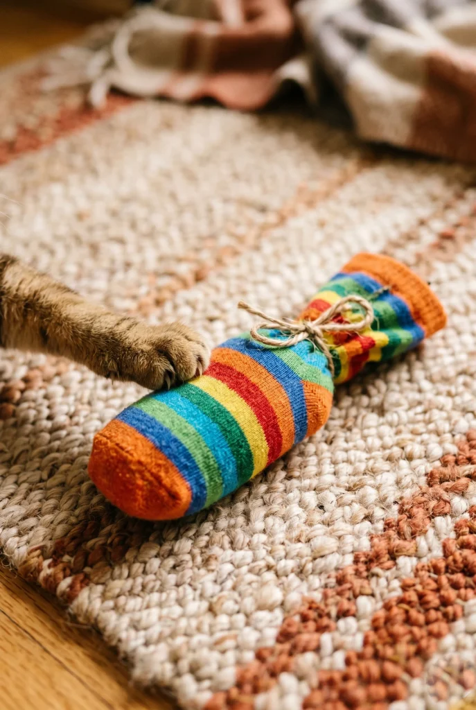 2. Sock Catnip Kicker