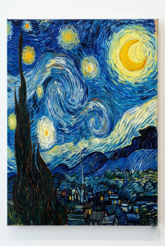20. Starry Night Inspired Sky
