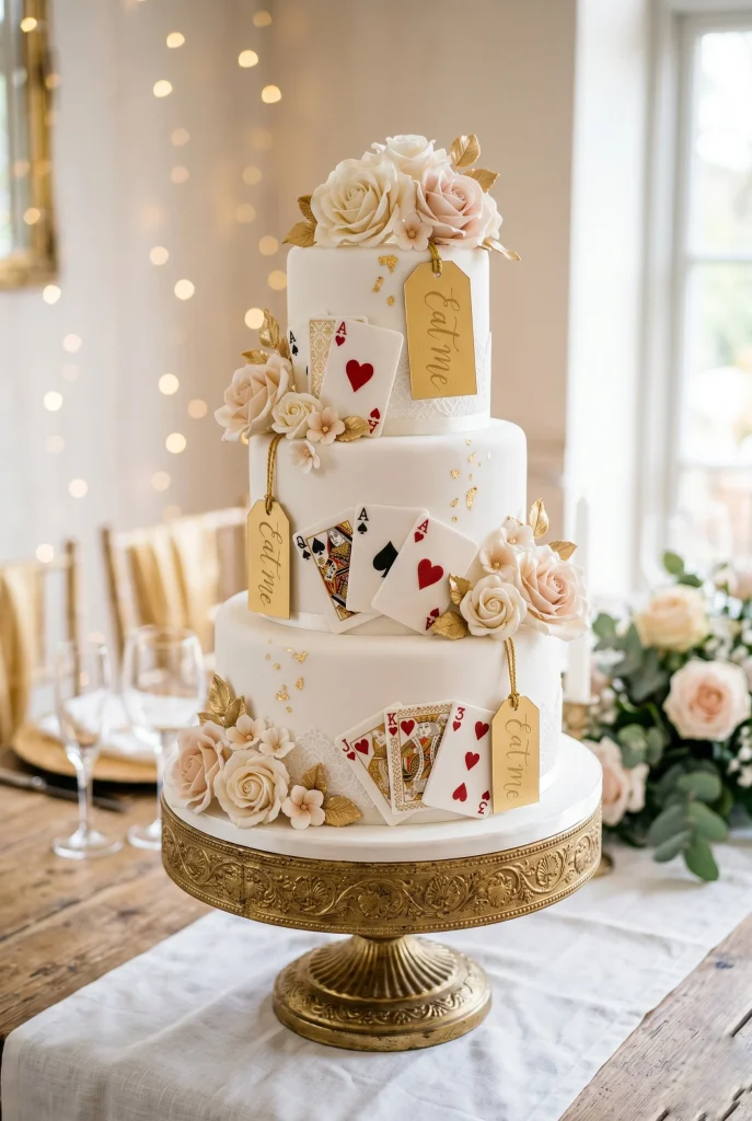 21. Serve a Tiered Eat Me Cake Display