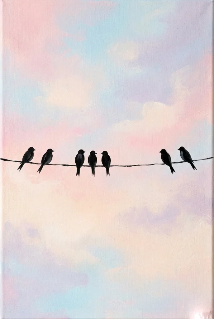 21. Simple Bird on a Wire