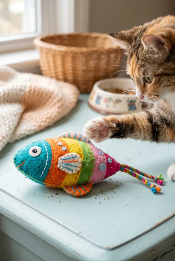 22. Felt Fish Toy