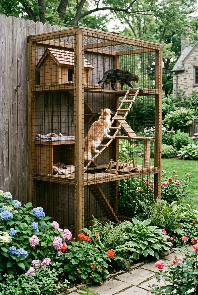 23. Backyard Corner Catio