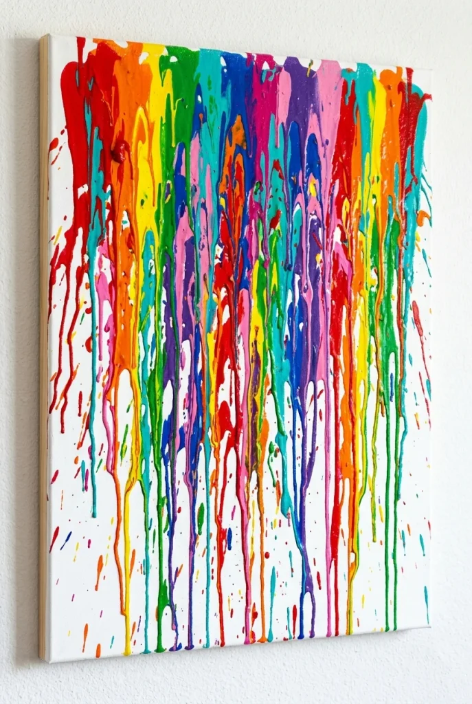 23. Drip Painting Effect