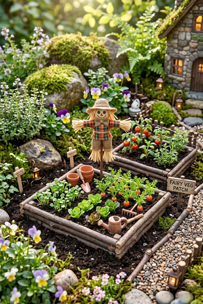 24. Add a Tiny Vegetable Garden for Fairies