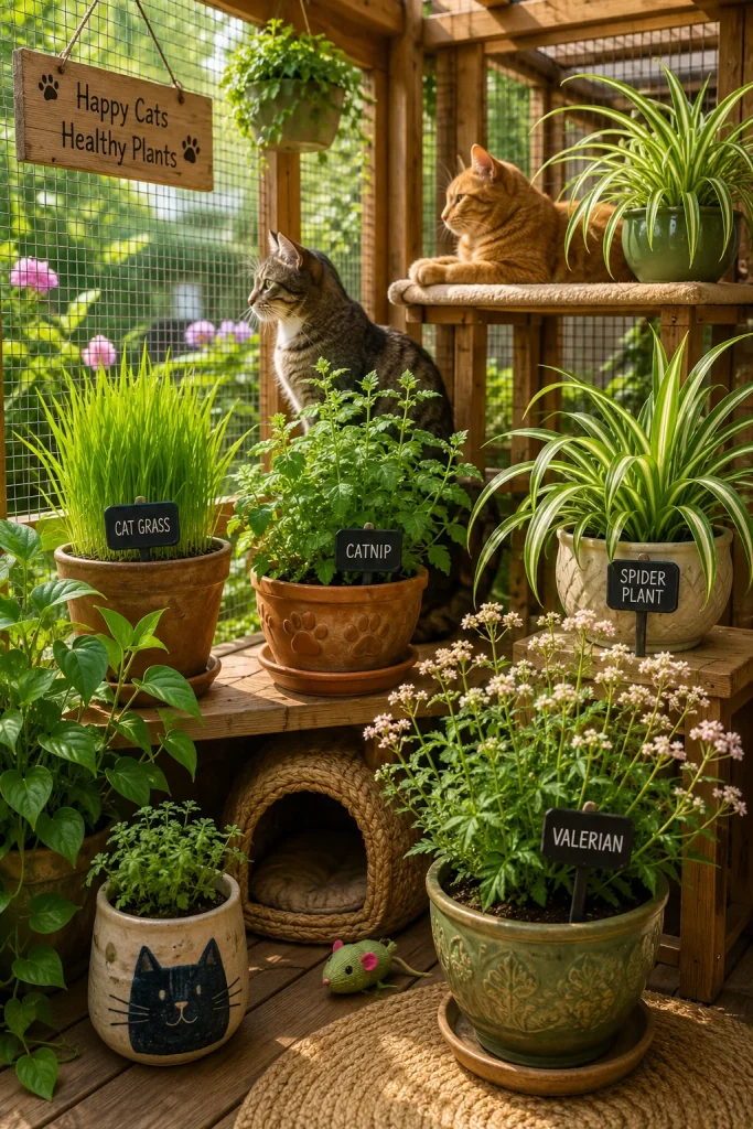 25. Cat Safe Plants for Your Catio