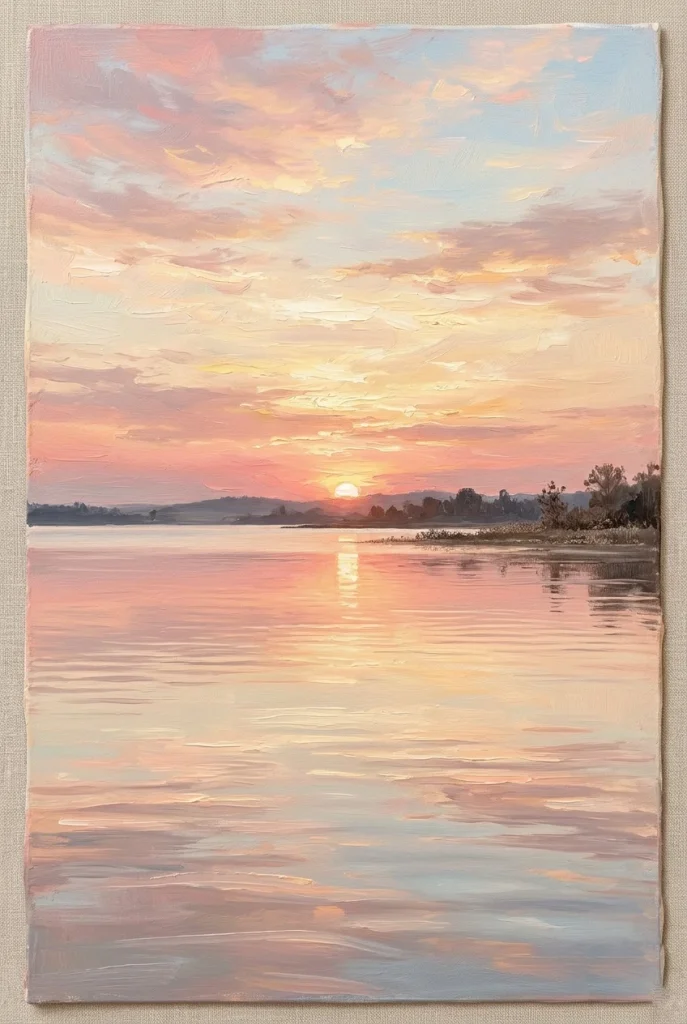 25. Sunrise Over Water