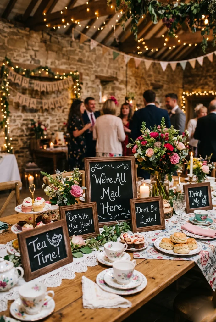 25. Use Chalkboard Signs Throughout the Venue