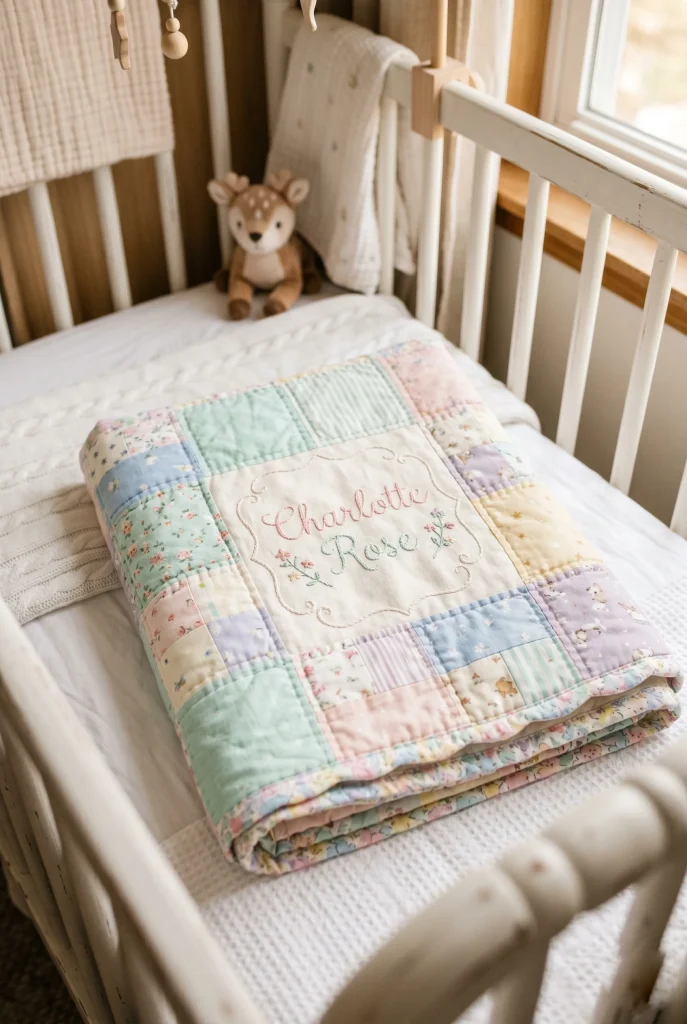26. Personalized Baby Quilt