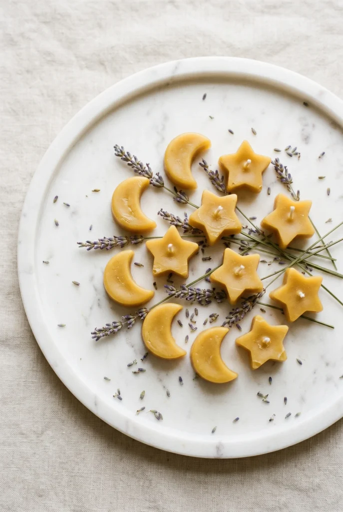 27. Natural Beeswax Baby Candles