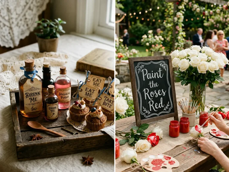 28 Whimsical Alice in Wonderland Party Decor Ideas