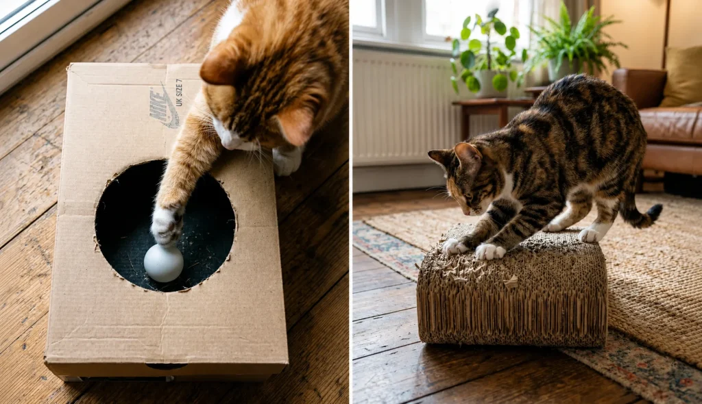 29 Fun DIY Cat Toys Your Kitty Will Go Crazy For Feature 1