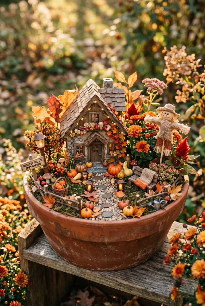29. Create a Seasonal Fairy Garden