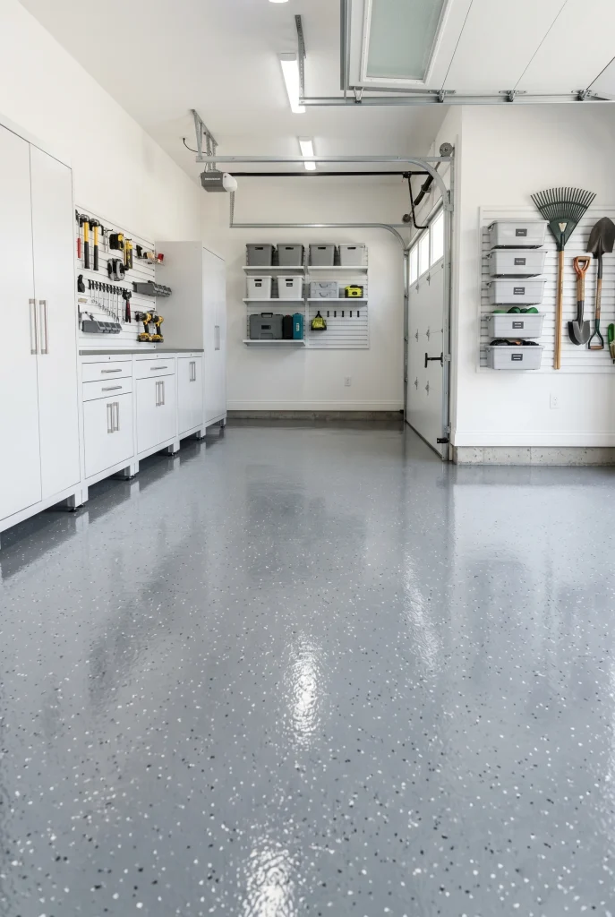 35. Finish With Epoxy Garage Floor Coating