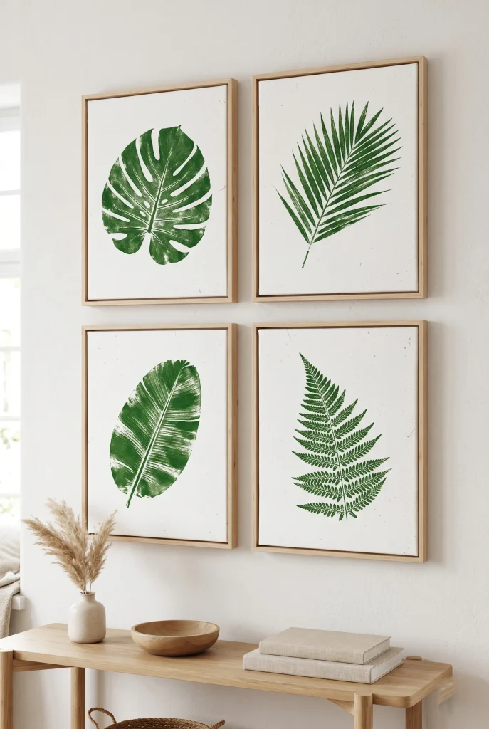 4. Botanical Leaf Prints