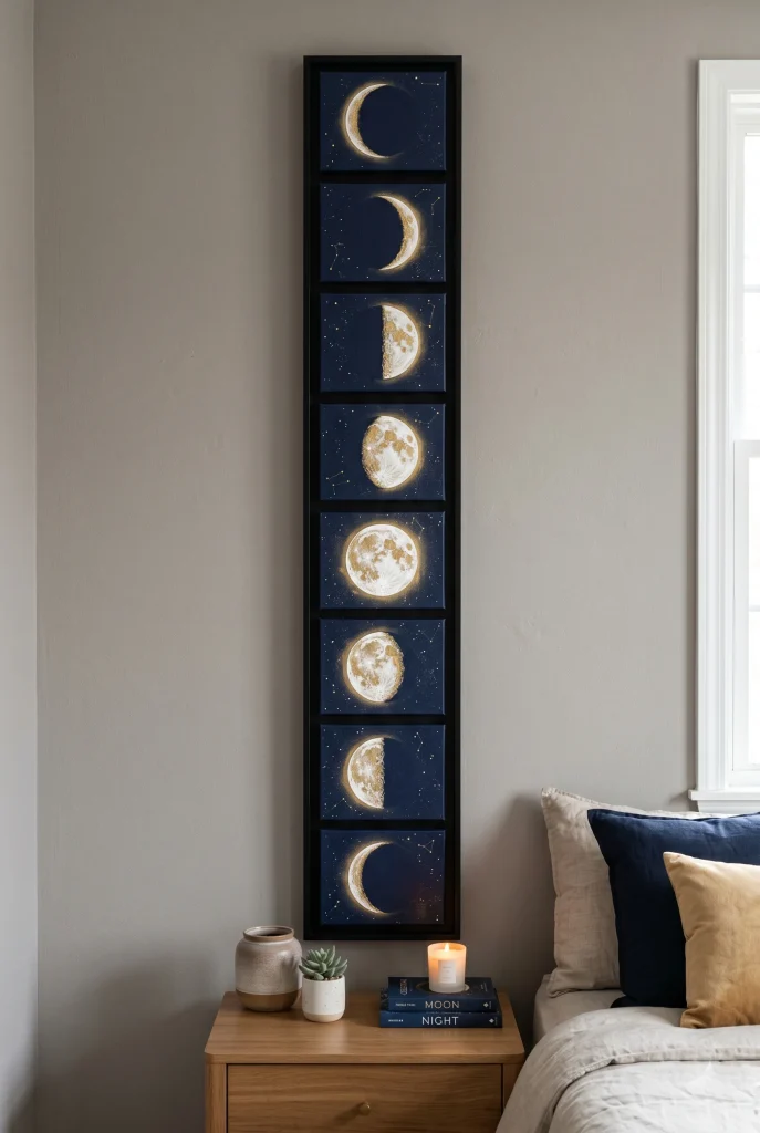 5. Moon Phase Painting