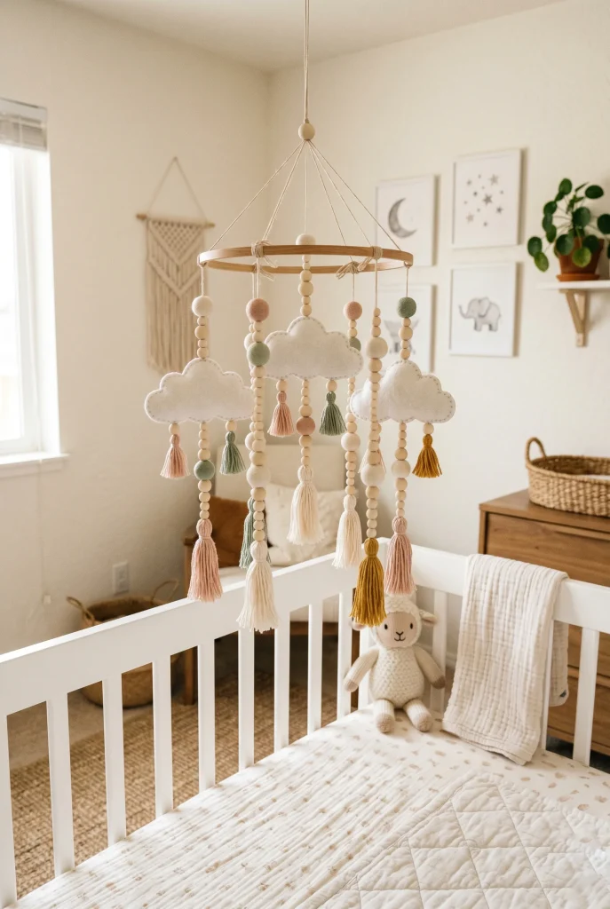 6. Handmade Baby Mobile