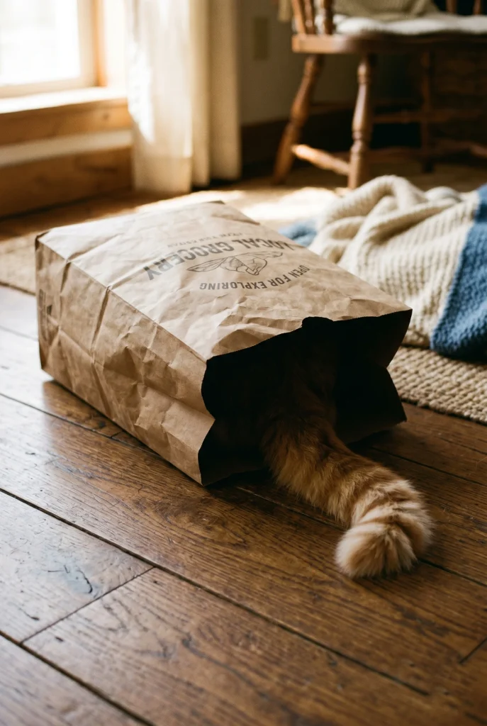 6. Paper Bag Tunnel