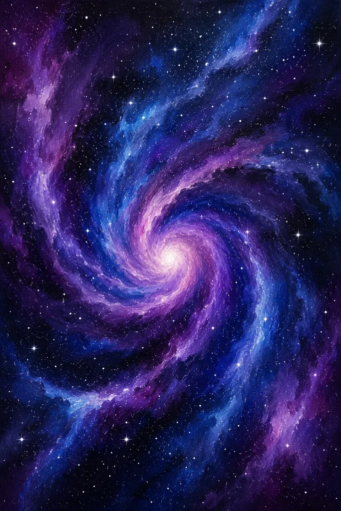 8. Galaxy Night Sky