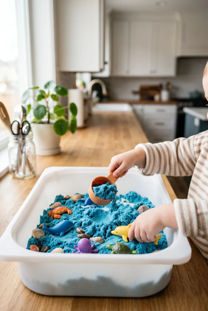 1. Sensory Bins That Teach Through Touch