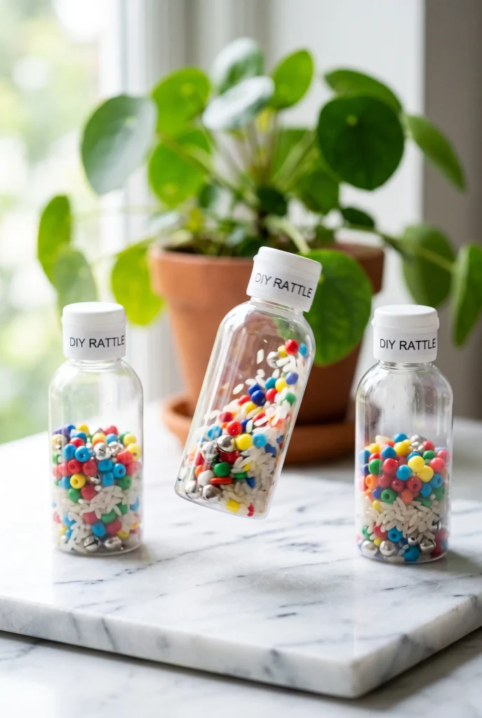 3. Plastic Bottle Rattle